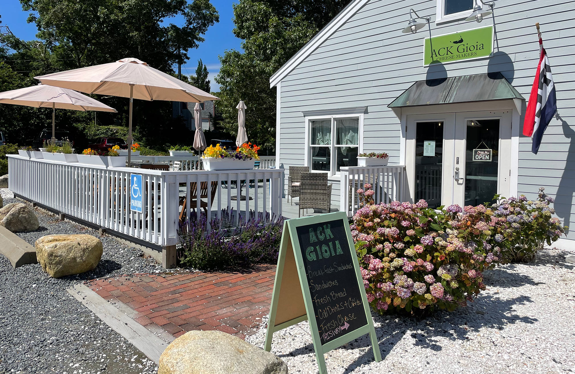 Brewster MA Cheese Shop, Cafe on Cape Cod, ACK Gioia